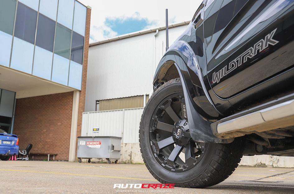 FORD RANGER AMBUSH MATTE BLACK